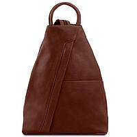 Кожаный рюкзак Tuscany Leather Shanghai TL140963 Коричневый IB, код: 8345524