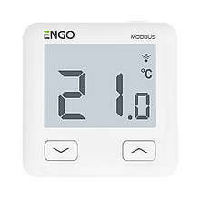 E10WMODBUS  - Інтернет термостат, MODBUS, Wi-Fi, білий