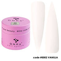 Гель молочний з легким рожевим підтоном Jelly Gel DNKa, 15 ml #0002 Vanilla