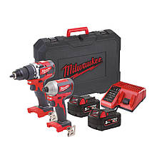 Набір акумуляторних інструментів Milwaukee M18 CBLPP2B-502C 4933464718