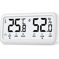 Цифровий кімнатний термометр-гігрометр UChef YZ-6047, термогігрометр з індикацією комфортної температури та вологості