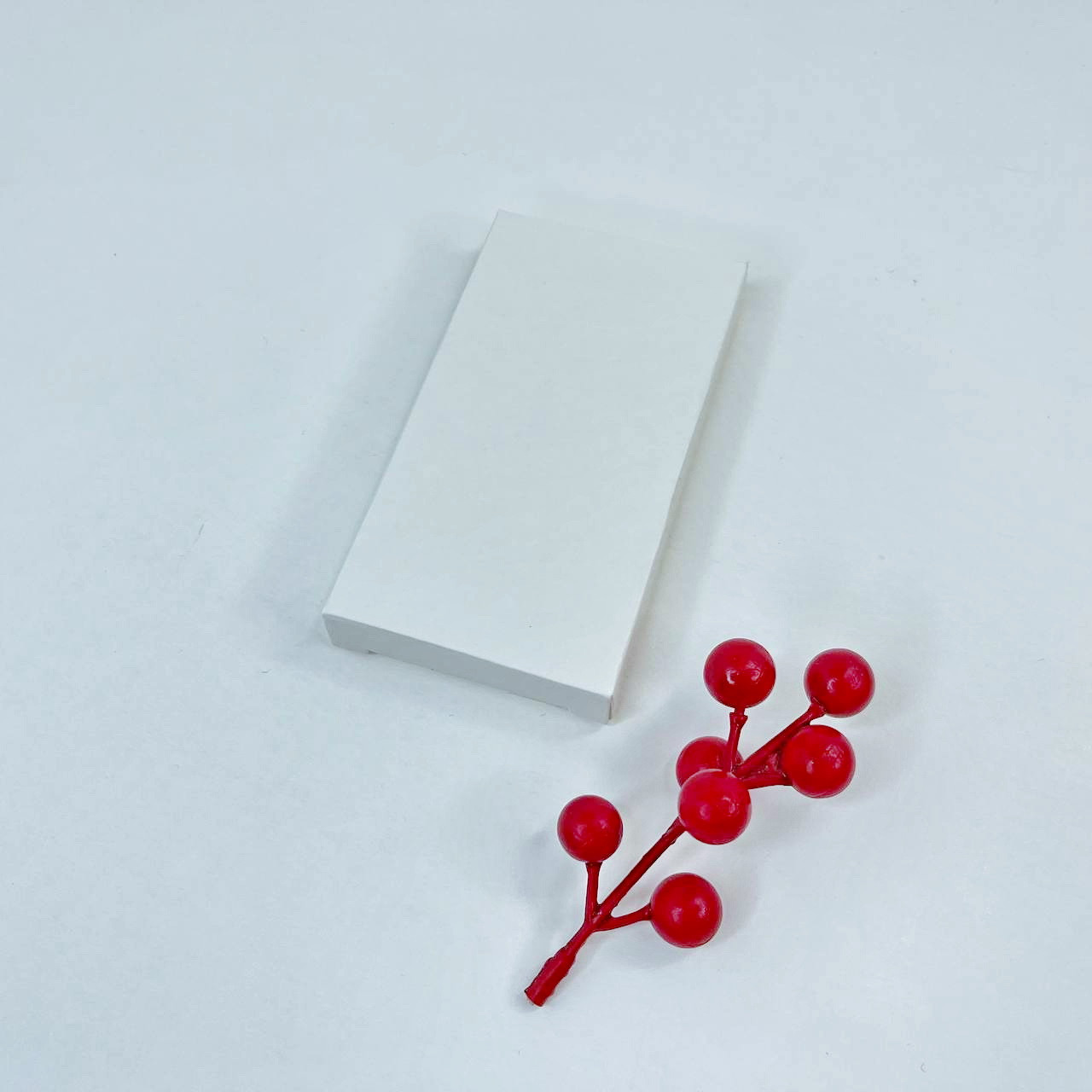 Коробка для шоколаду та подарункового сертифікату, 115*65*15 мм, з вікном, біла