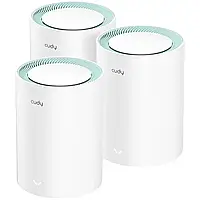 Маршрутизатор WiFi Mesh-система WiFi 5 Cudy M1300 (3-Pack) 3 штуки дводіапазонні гігабітні (73-00511)