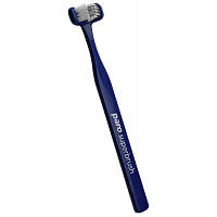 Зубная щетка Paro Swiss Superbrush трехсторонняя синяя (7610458007242-dark-blue)