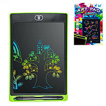 Дощечка-планшет для малювання LCD PAD ЗЕЛЕНА арт. 87166