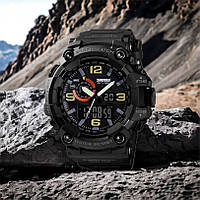 Фирменные спортивные часы SKMEI 1520BK, Часы для военнослужащих, Мужские XG-751 тактические часы