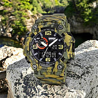 Часы для мужчины SKMEI 1520CMGN | Модные мужские часы | UK-760 Часы спортивные