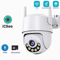 IP Camera N806 с удаленным доступом уличная+ блок питания (iCSee APP)