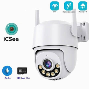 IP WiFi камера N806 з віддаленим доступом вулична + блок живлення (ACSee APP)