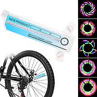 Подсветка на колесо велосипеда светодиодная, на батарейках / Подсветка на велосипед / Подсветка велосипеда