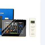 Професійна метеостанція для дому домашня метеостанція PT201C міні метеостанція, фото 4