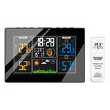 Професійна метеостанція для дому домашня метеостанція PT201C міні метеостанція, фото 8