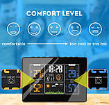 Професійна метеостанція для дому домашня метеостанція PT201C міні метеостанція, фото 7