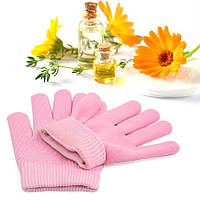 Косметические увлажняющие гелевые перчатки Spa Gel Gloves с пропиткой маслом жожоба, экстрактом алоэ вера и