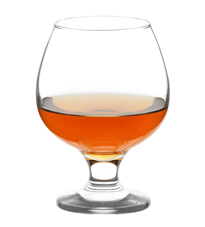 Набір із 6 келихів для коньяку 390 мл LAV Misket