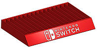 Держатель подставка под игры Nintendo Switch , под 16 дисков с LOGO