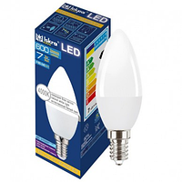 LED Lamp C37 7W 4000K E14 ТМ Iskra