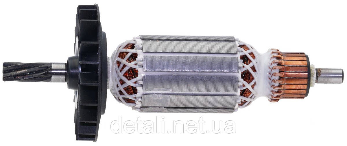 Якорь перфоратора Bosch GBH 2-26 DFR/DRE (153*35 7-з/лево) 1614010709 - фото 1 - id-p304526655