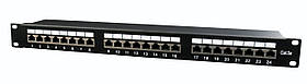 Патч панель, Cat 5E, 24 порти, FTP Cablexpert NPP-C524-002 — MegaLavka