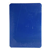 Helios 7132 доска разделочная пищевая пластиковая синяя 35х25х1см