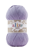 Пряжа Bella 100-158 бузковий