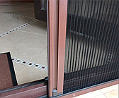 Москітна сітка плісе Стандарт коричнева віконно - дверна