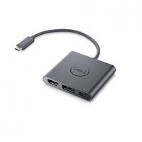 Переходник USB-C to HDMI/DisplayPort with Power Delivery Dell (470-AEGY)