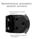 Дотягувач дверний RYOBI 1500 D-1504 STD ARM c ножицями чорний, фото 5