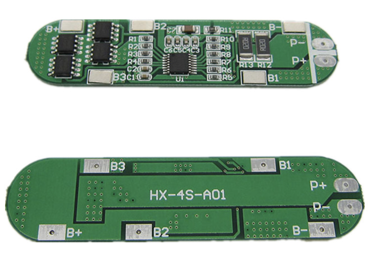 Модуль захисту HX-4S-A01 BMS контролер Li-Ion 18650 6А 16.8В