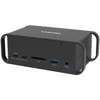 Порт-репликатор Canyon Docking Station with 14 ports, with Type C female*4, USB3.0*2, USB2.0*2 (CNS-HDS95ST)