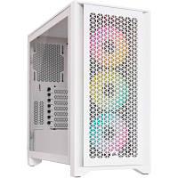 Корпус Corsair iCUE 4000D RGB Airflow White (CC-9011241-WW)