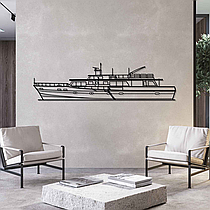 Декоративне панно картина на стіну човен