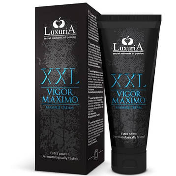 Крем для чоловіків Intimateline Luxuria Xxl Vigor Maximo Massage Cream, 75 мл, фото 2