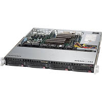 Корпус для сервера Supermicro 1U 800W/813MF2TQC-R804CB (CSE-813MF2TQC-R804CB)