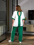 Жіночий спортивний костюм великого розміру новинка 2024, фото 3