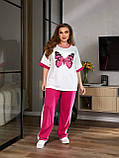 Жіночий спортивний костюм великого розміру новинка 2024, фото 10