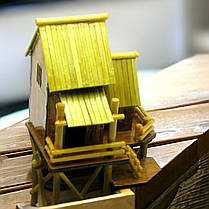 Декоративний міні-фонтан на стіл із натурального каменю 23.5х21х21 см з насосом, фото 5