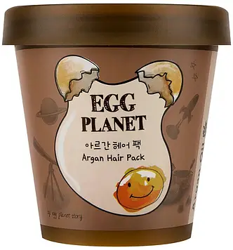 Маска для волосся з екстрактом яєчного жовтка та аргановим маслом Daeng Gi Meo Ri Egg Planet Argan Hair Pack 200 мл