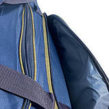 Дорожня сумка  Dingda мала одне відділення бокові кишені фронтальні кишені 45х23х20, фото 7