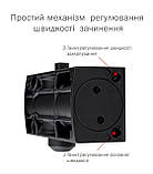 Дотягувач дверей RYOBI 1200 D-1200Т SLD HO ARM з ковзною шиною чорний, фото 5