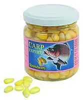 Наживка кукуруза Carp Expert в сиропе 212мл Strawberry Клубника