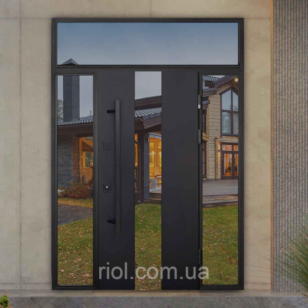 Вхідні нестандартні двері з терморозривом Queen 160-180 FRAME, фото 1