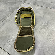 Підсумок напівжорсткий з демпфером для ПНО або тепловізора, Мультикам, кріпиться на молі, WINTAC, CORDURA 1000D 27*7*12 (XL), фото 10