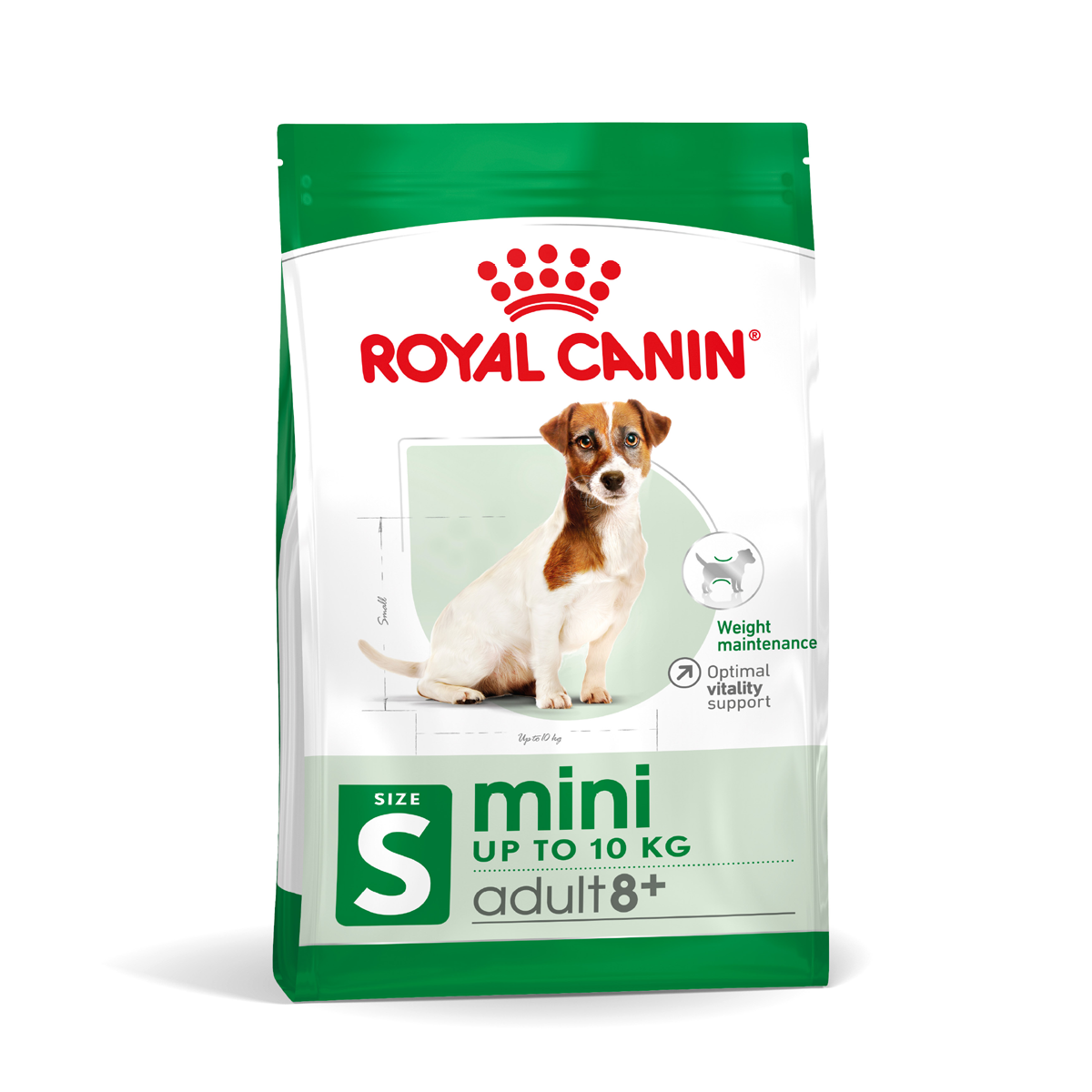 Корм для дорослих собак дрібних порід ROYAL CANIN MINI ADULT 8+(віком від 8 років) 0.8 кг, фото 1
