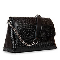 Жіноча шкіряна сумка J009-1 black,Купити жіночі сумки гуртом і в роздріб із натуральної шкіри в Україні