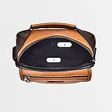 Чоловіча сумка через плече Weixier Барсетка Чоловіча сумка для документів Чорна, фото 9