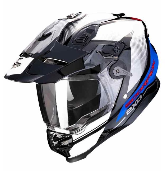 Мотошолом Scorpion ADF-9000 Air Trail black-blue-white