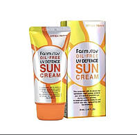 Сонцезахисний знежирений крем Farmstay Oil-Free Uv Defence Sun Cream SPF 50+