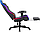Ігрове крісло Defender Watcher поліуританова з RGB підсвічуванням та підніжкою (Чорний), фото 6