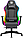 Ігрове крісло Defender Watcher поліуританова з RGB підсвічуванням та підніжкою (Чорний), фото 2